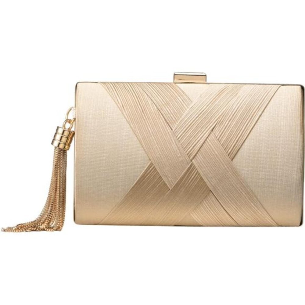 Clutch Purses For Women Tassel Evening Clutch bag Cross Body & Shoulder Bag